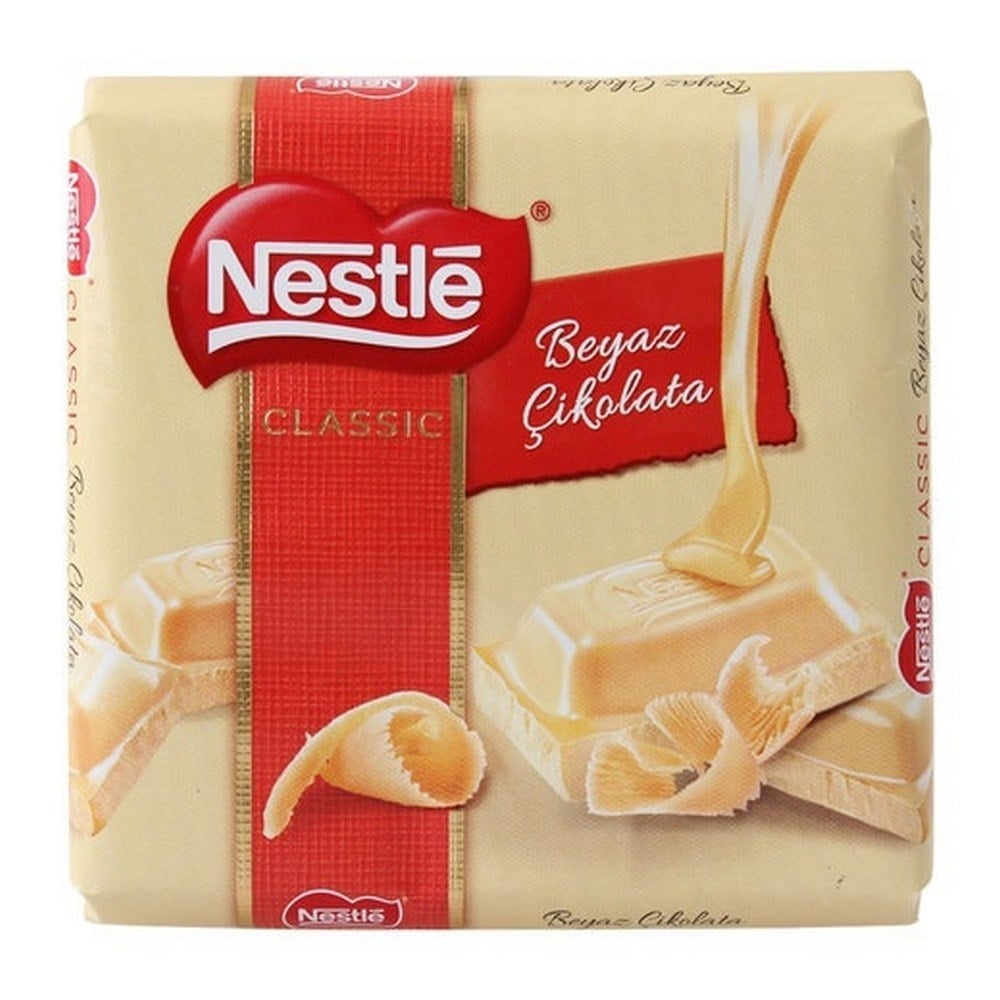 Nestle Sütlü Beyaz Çikolata Kare 60 gr x6 lı Paket