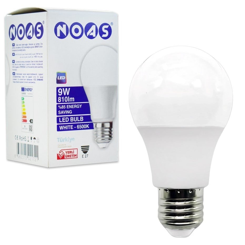 Noas 9 Watt Ampul Beyaz