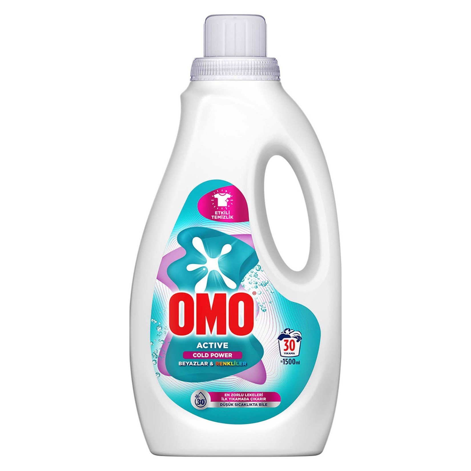 Omo Sıvı 1500 ML Active Beyazlar ve Renkliler