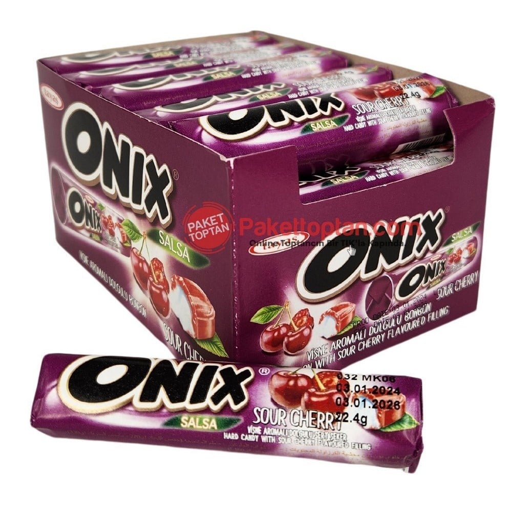 Onix Bonibon Şeker Vişne 22 Gr x24 lü Paket