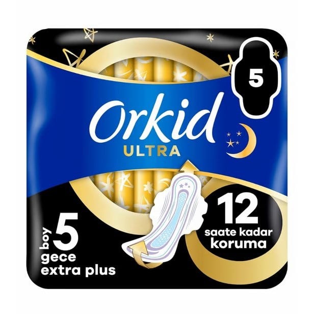 Orkid Ultra Gece Extra 5 liı Paket