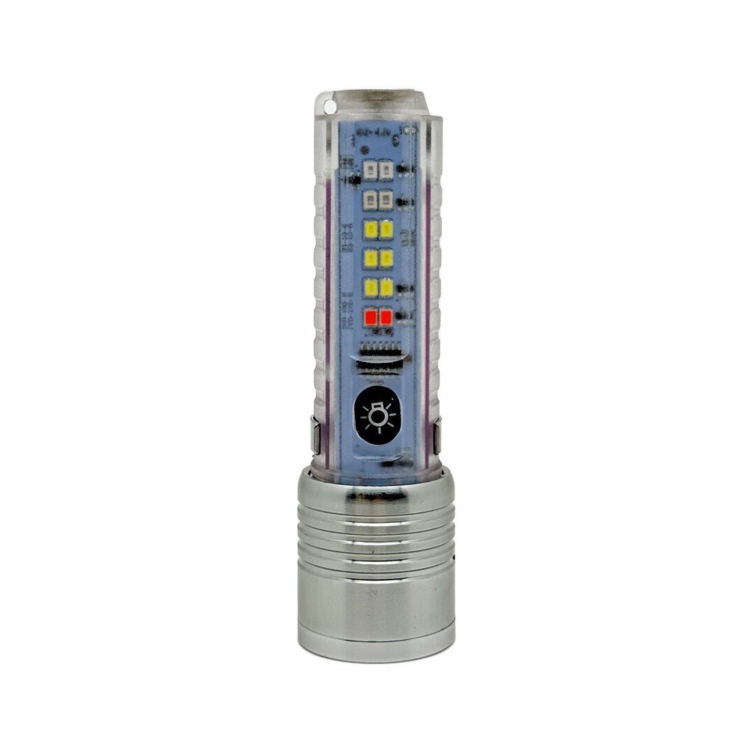 Panther PT-8440 USB Şarjlı El Feneri Lazer Led