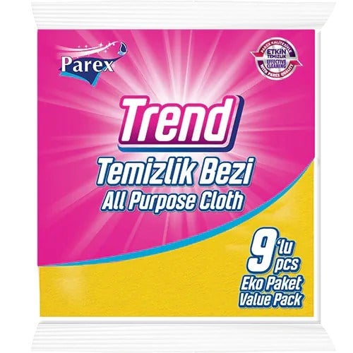 Parex Trend Temizlik Bezi 9 lu