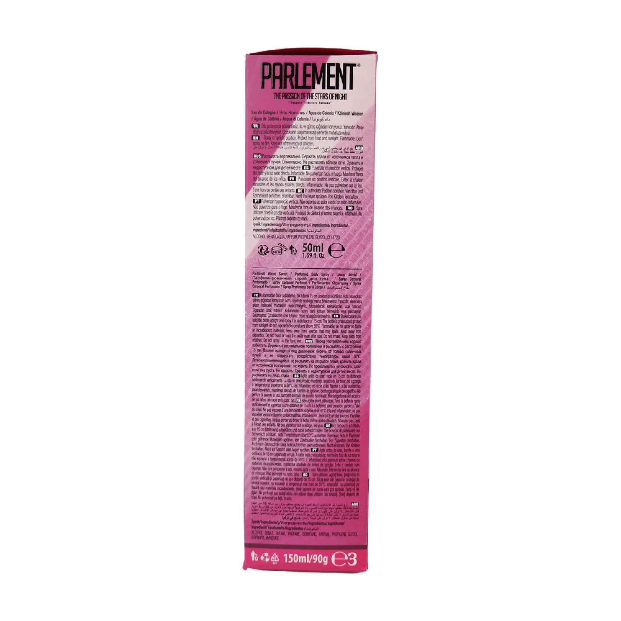 Parlement Kofre Women Pink Gift Set 150 Ml Deo + 50 Ml EDT