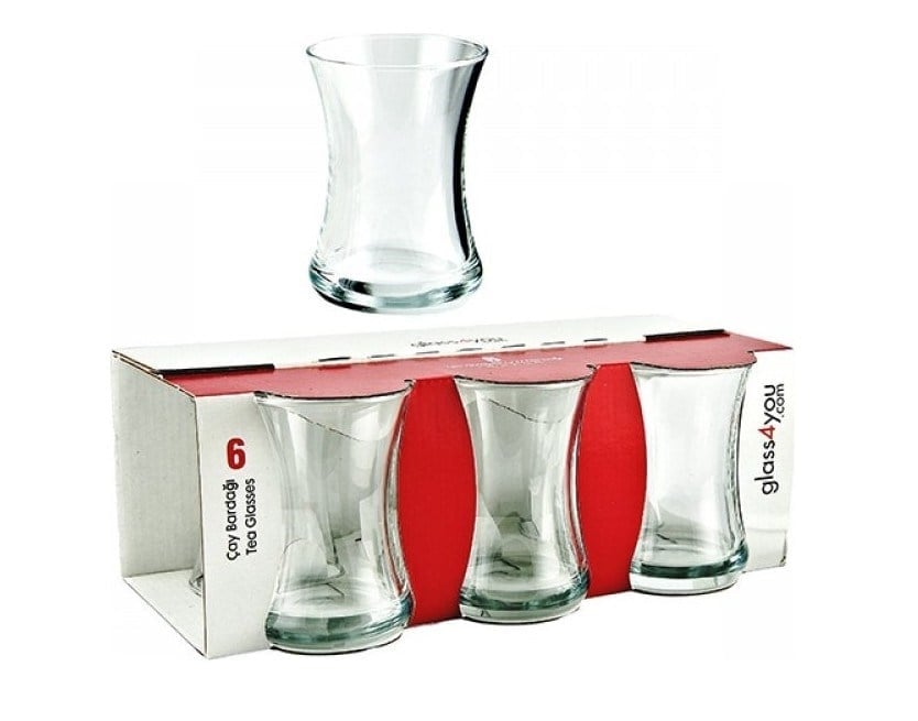 Paşabahçe 42451 İrem 6 lı Çay Bardağı x12 li Koli