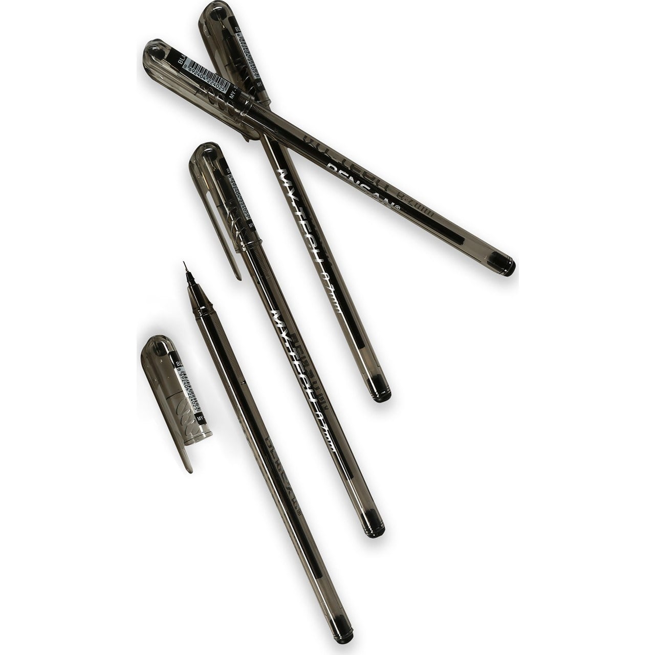 Pensan My-Tech 0,7 mm Siyah Tükenmez Kalem x25 li Paket