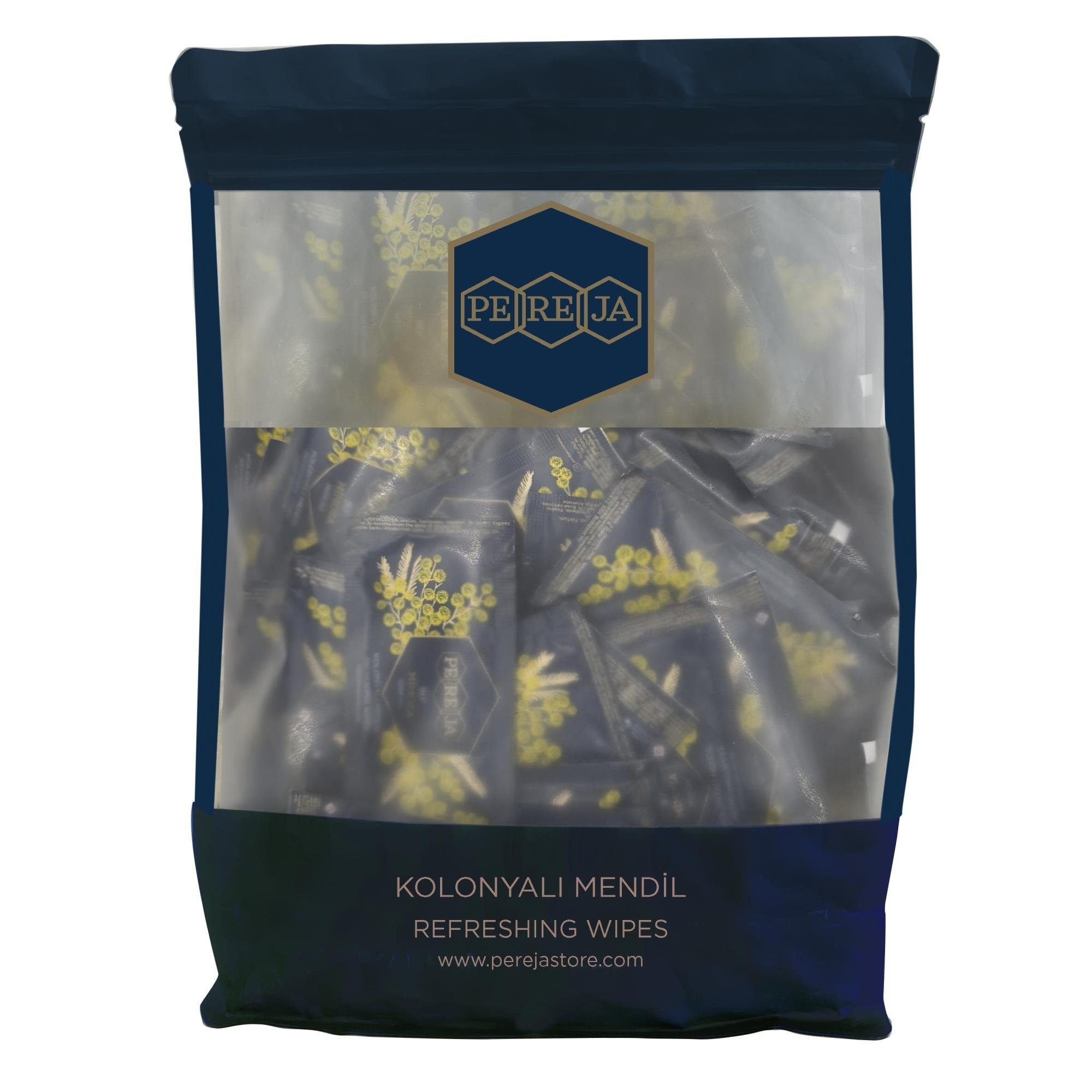 Pereja İkramlık Islak Mendil 5x10 Mimoza 150 li Paket
