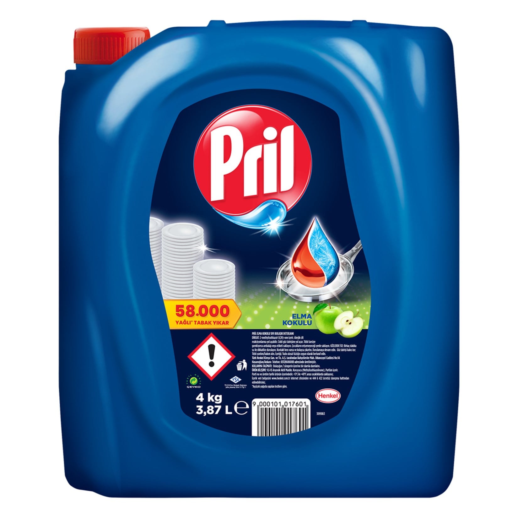 Pril 4 Kg Bulaşık Deterjanı Elma