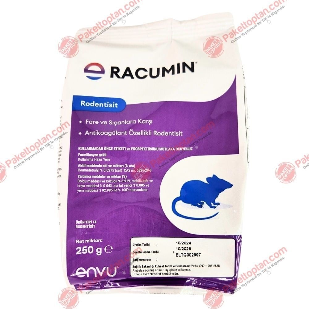 Racumin 250 Gr Yem Fare Zehiri
