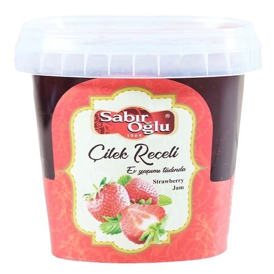 Sabıroğlu 1500 Gr Pet Çilek Reçeli x6 lı Koli