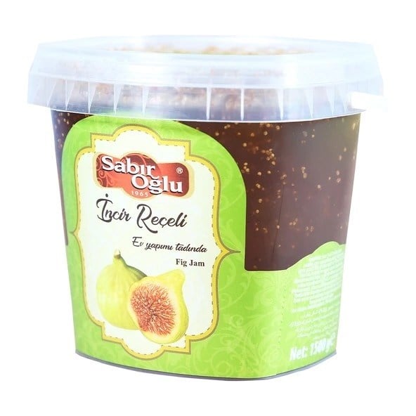 Sabıroğlu 1500 Gr Pet İncir Reçeli x6 lı Koli