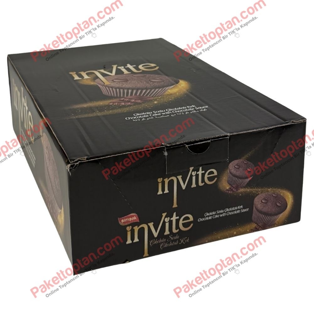 Şimşek İnvite Çikolatalı Cup Kek 25 Gr x24 lü Koli