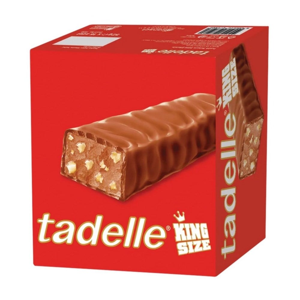 Tadelle King Size Sütlü Çikolata 52 Gr x16 lı Paket