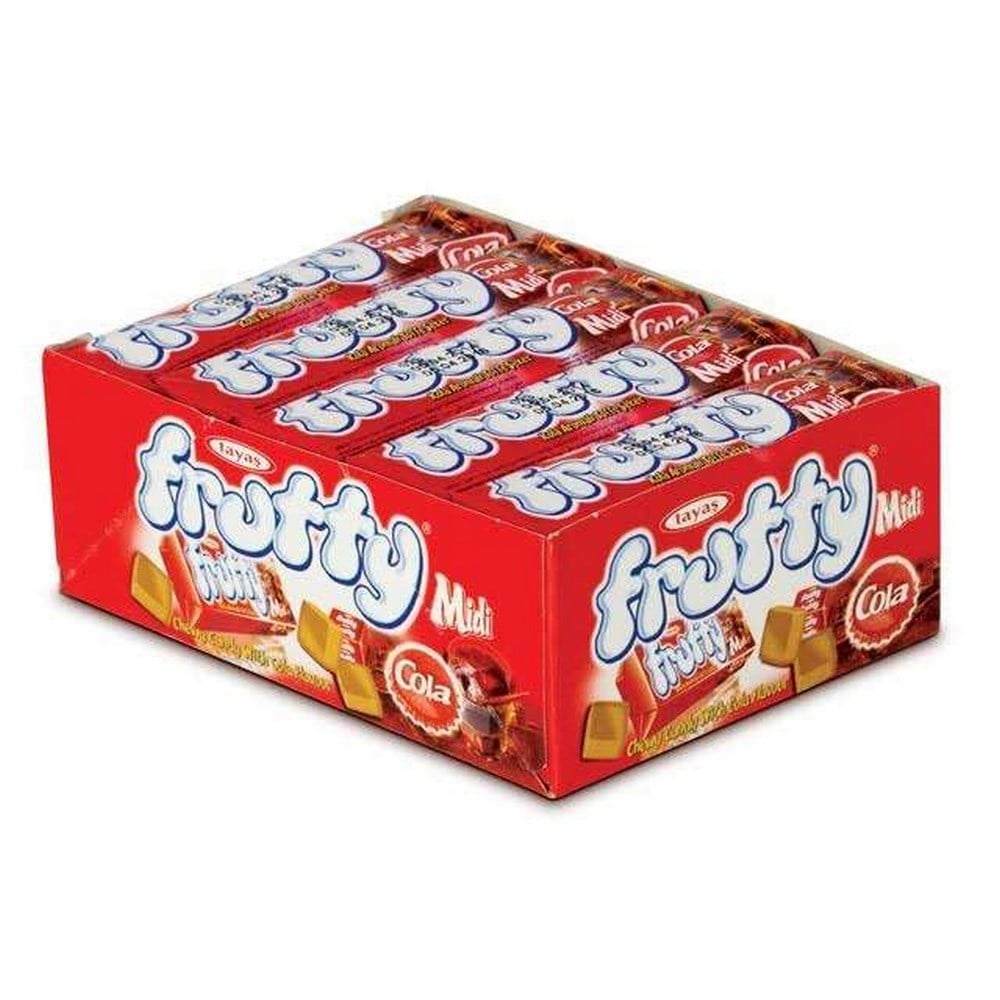 Tayaş Frutty Cola Aromalı Yumuşak Şeker 20 Gr x24 lü Paket