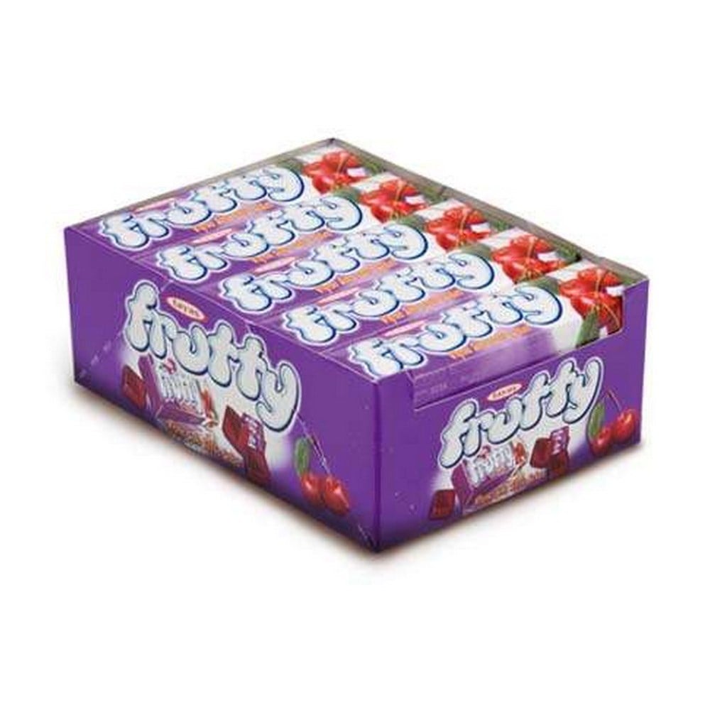 Tayaş Frutty Vişne Aromalı Yumuşak Şeker 20 Gr x24 lü Paket