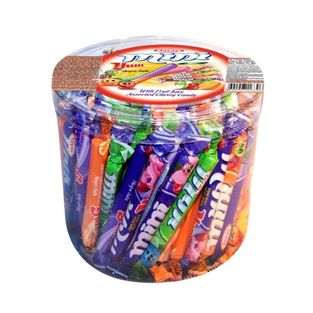 Tayaş Miniyum 6,6 Gr Çubuk Yumuşak Şeker x120 li Paket