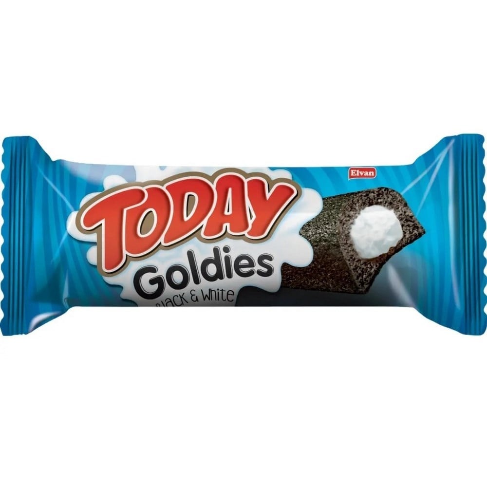 Today Goldies Black & White Kakaolu Kek 30 Gr x24 lü Paket