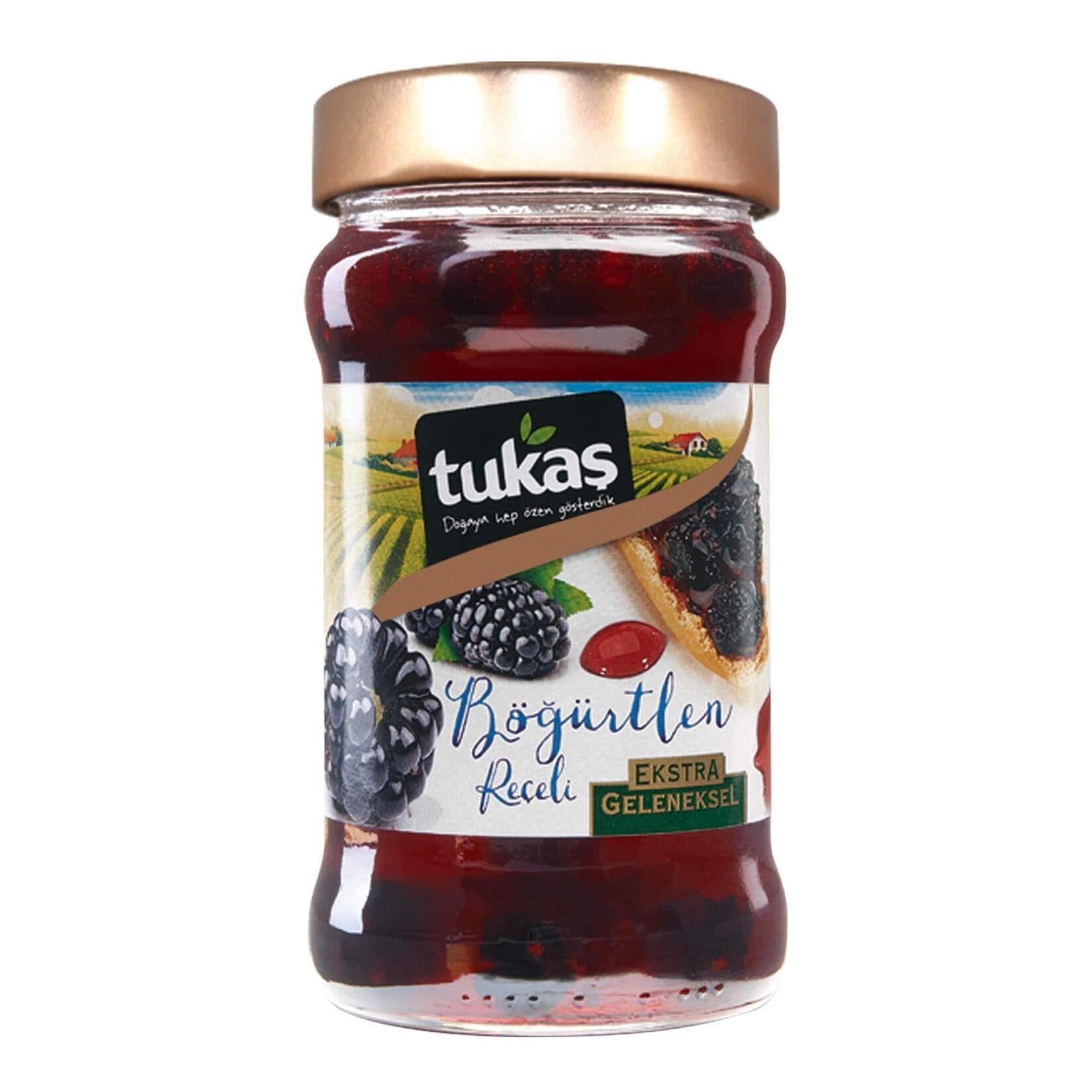 Tukaş Reçel 380 Gr Böğürtlen