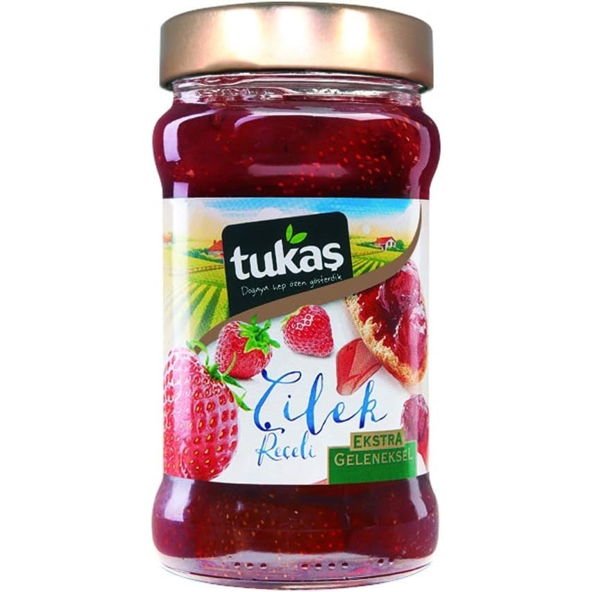 Tukaş Reçel 380 Gr Çilek