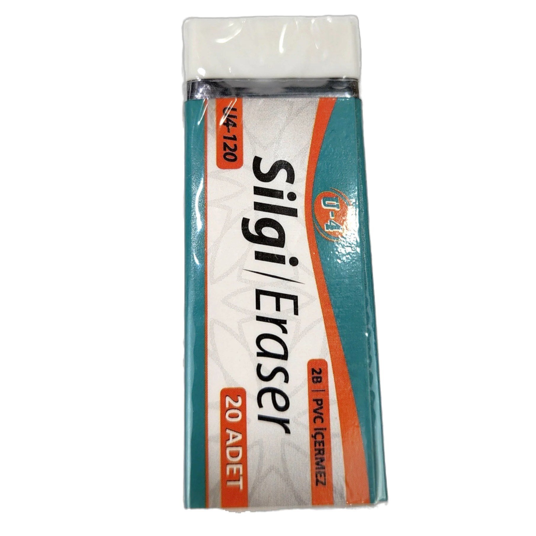 U-4 Beyaz Silgi U4-120 x20 li Paket