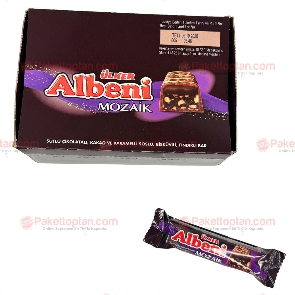 Ülker Albeni Mozaik 45 Gr x18 li Paket