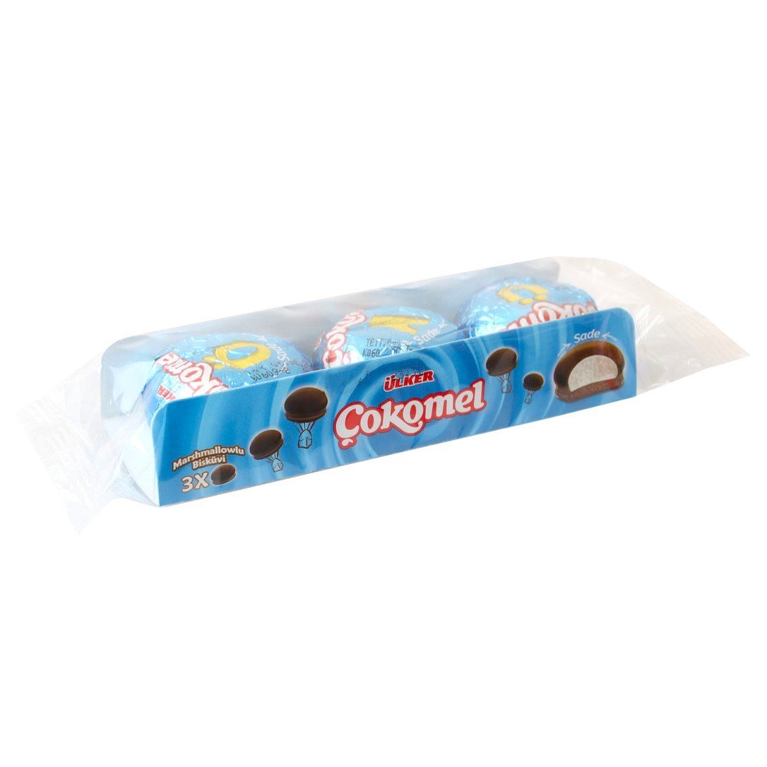 Ülker Çokomel 3 lü 3x12 Gr Sade x30 lu Koli