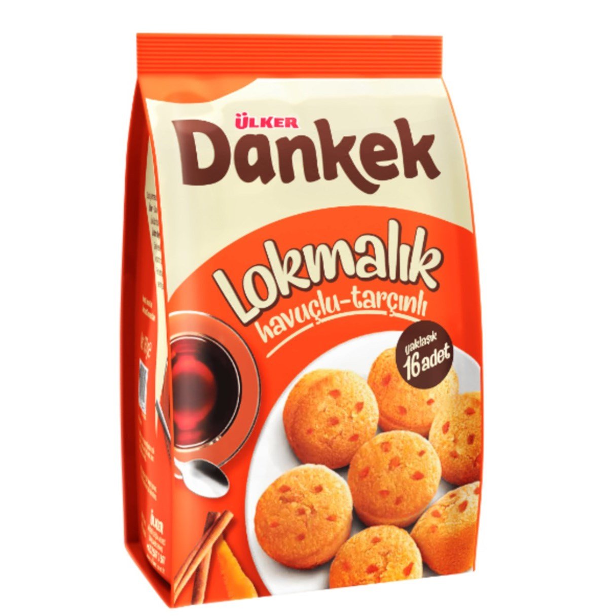 Ülker Dankek Lokmalık Havuçlu Tarçınlı 160 Gr x10 lu Koli