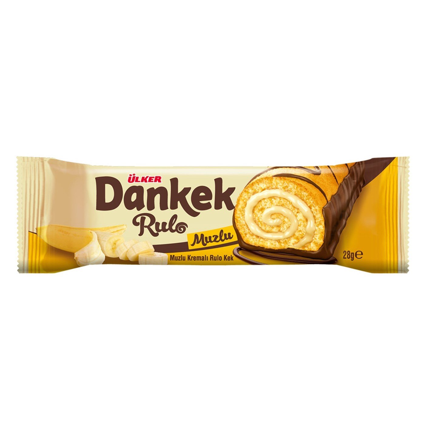 Ülker Dankek Rulo Pasta Muz 28 Gr x15 li Koli