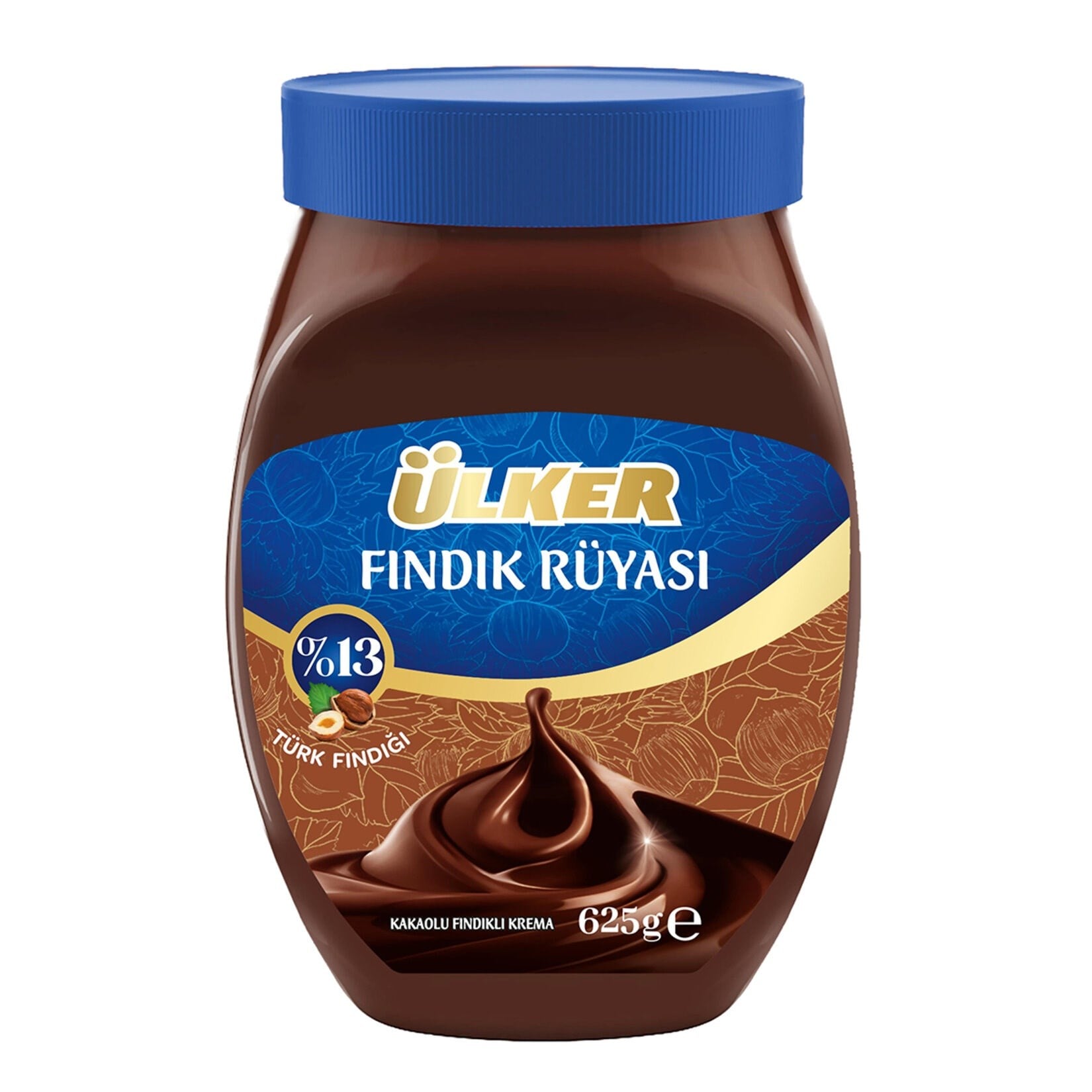 Ülker Fındık Rüyası 625 Gr Kakaolu Fındıklı Krema Cam x6 lı Koli