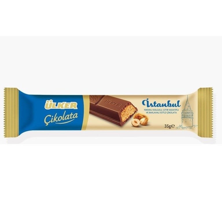 Ülker İstanbul Çikolatası Baton 35 Gr x24 lü Paket