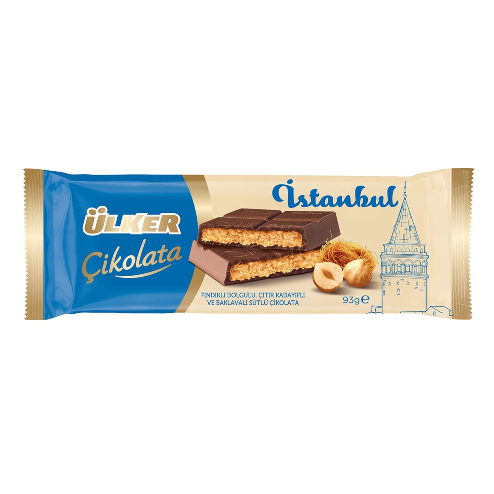 Ülker İstanbul Çikolatası Baton 93 Gr x6 lı Paket
