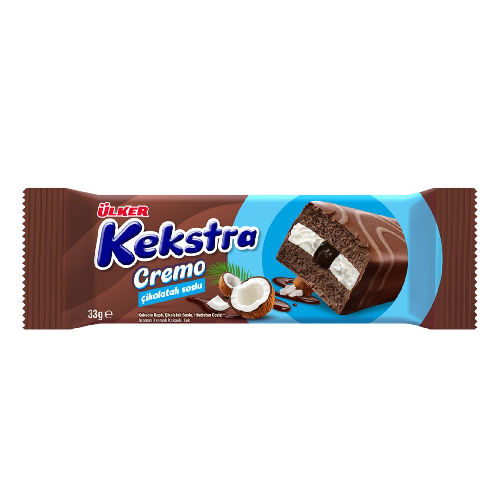 Ülker Kekstra Cremo Çikolata Soslu 33 Gr x15 li Koli