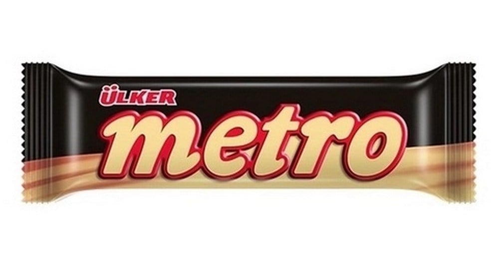 Ülker Metro Karamelli Nugalı Bar 36 Gr x24 lü Paket