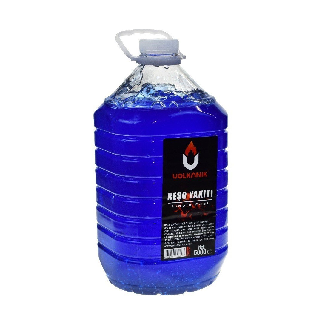 Volkanik Jel Yakıt 5 lt Mavi x4 lü Koli