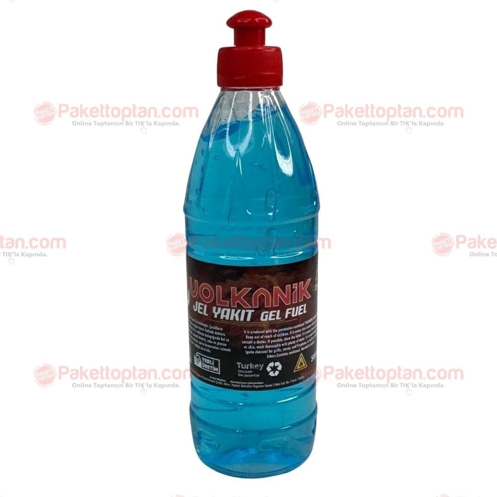 Volkanik Jel Yakıt 500 Ml Mavi x36 lı Koli