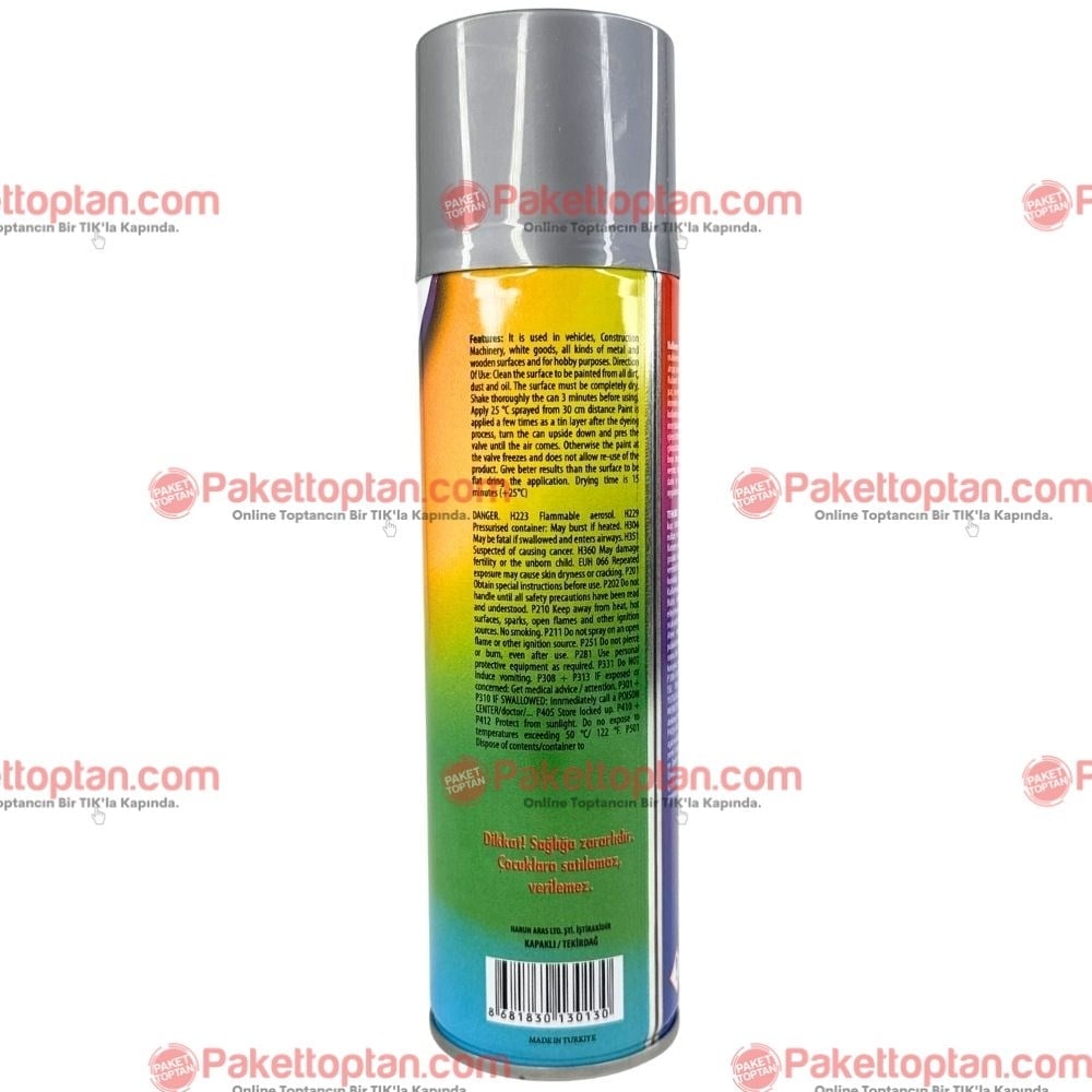 Weider Sprey Boya 200 Ml Gri