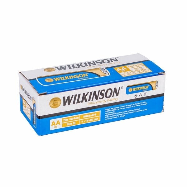 Wilkinson 4 lü Kalem Pil AA R6 x15 li Paket