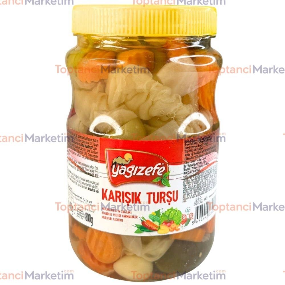 Yağızefe 1400 Gr Karışık Turşusu