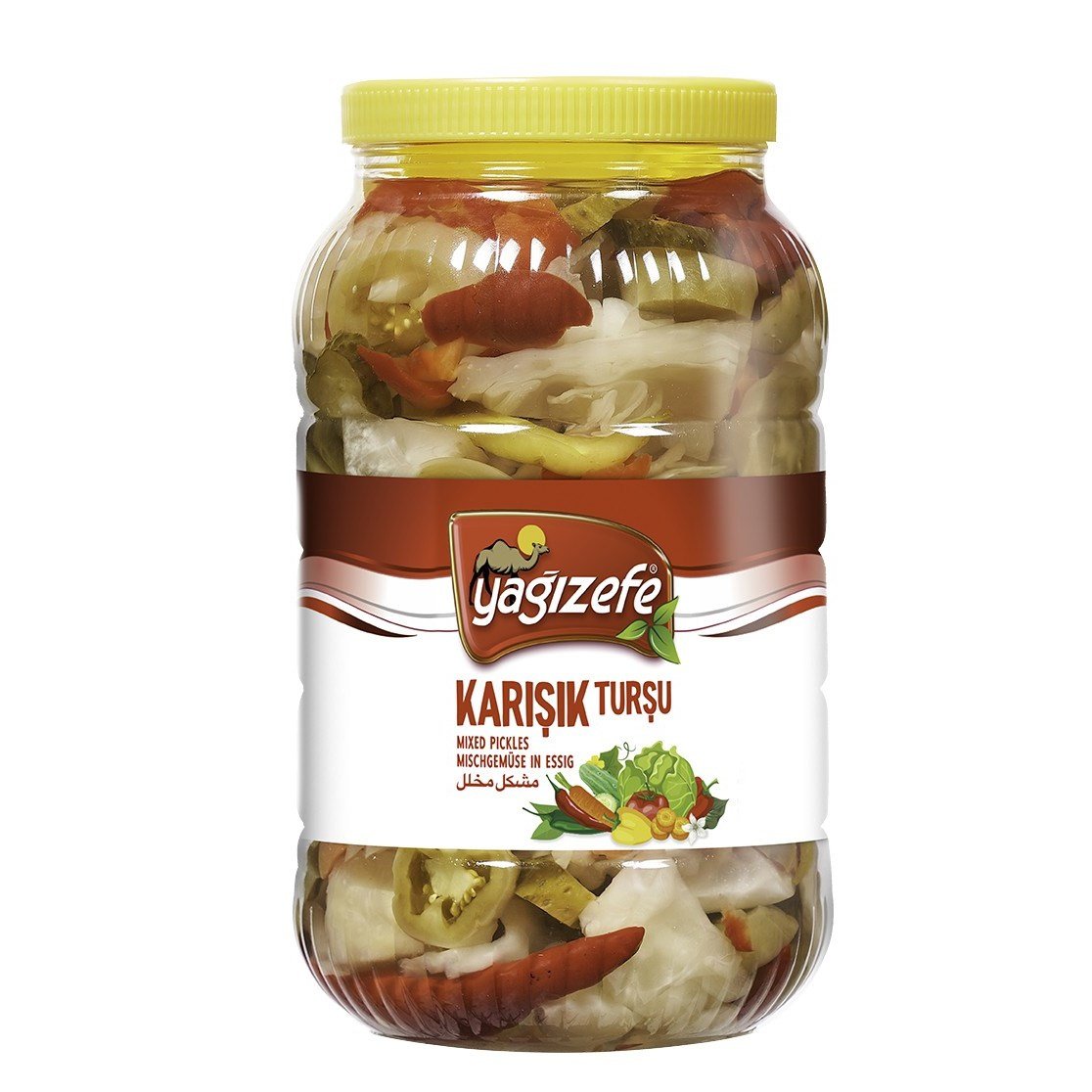 Yağızefe Karışık Turşu 3000 Gr