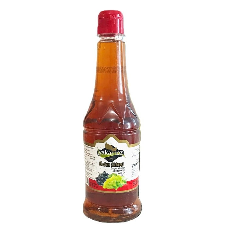 Yakamoz Üzüm Sirkesi Pet 500 Ml x12 li Koli