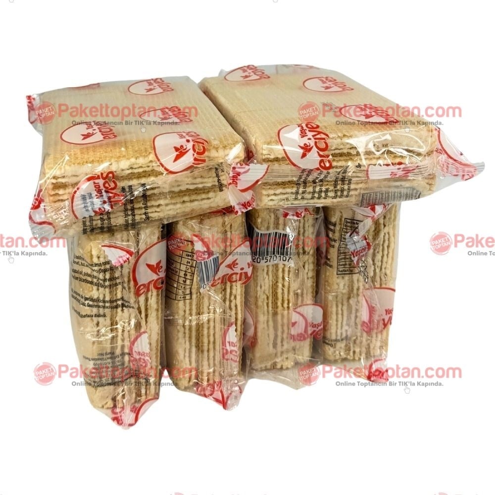 Yaşar Erciyes 1200 gr Vanilyalı Gofret x4 lü Koli