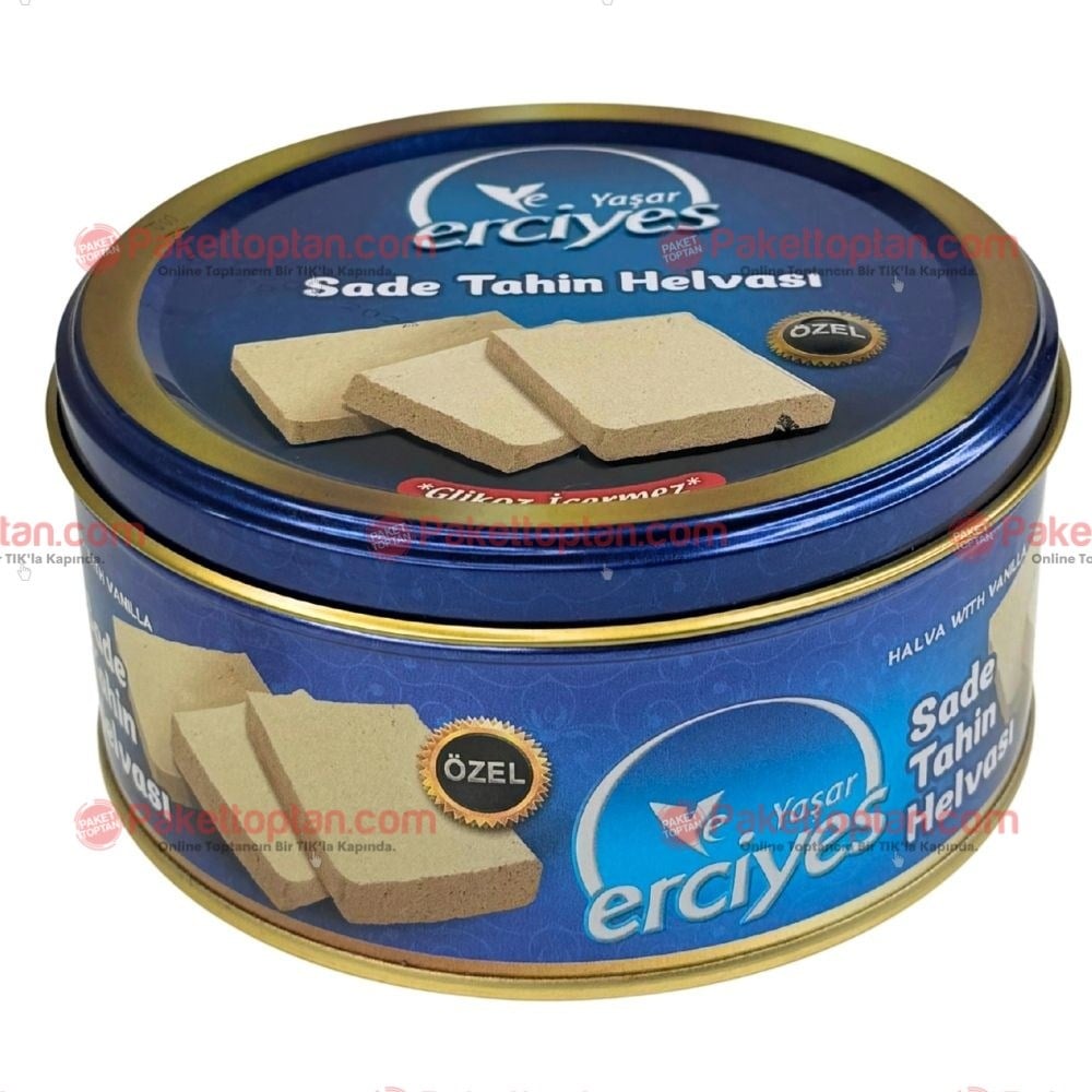 Yaşar Erciyes 750 Gr Sade Helva Teneke