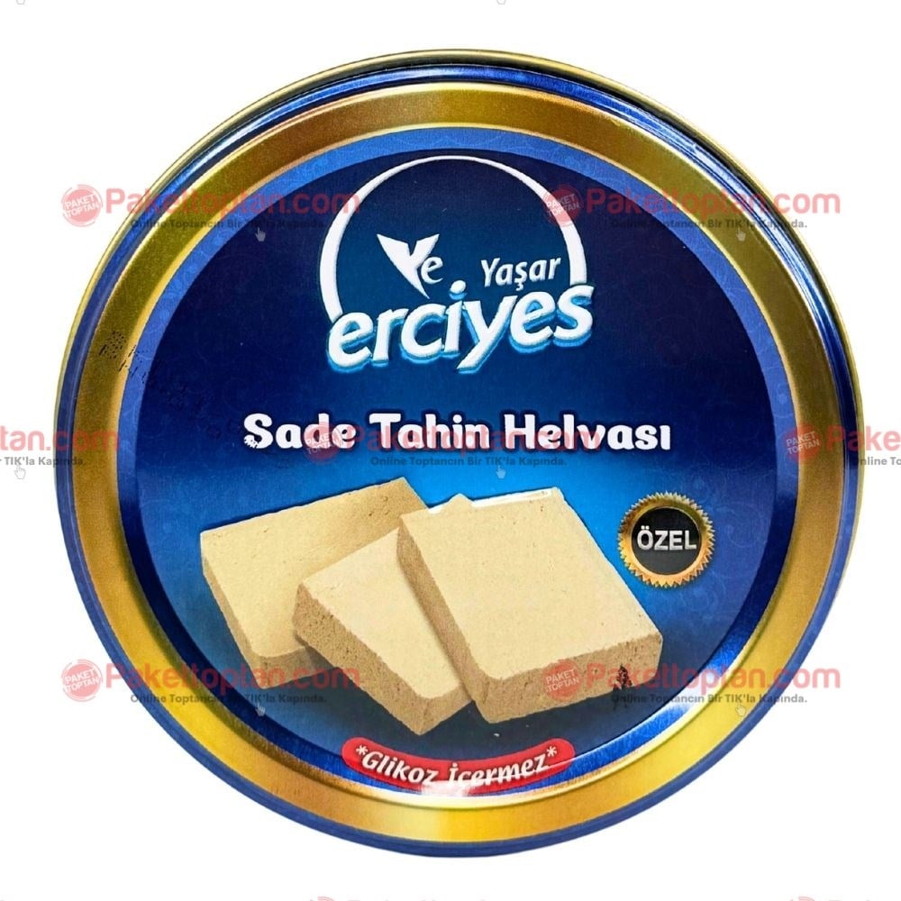 Yaşar Erciyes 750 Gr Sade Helva Teneke