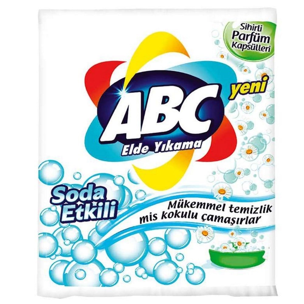ABC Toz Elde Yıkama Soda Etkili 600 gr