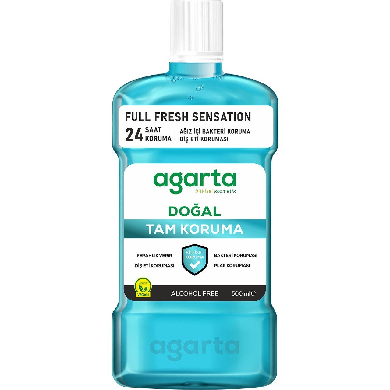 Agarta Ağız Bakım Suyu 500 Ml Tam Koruma