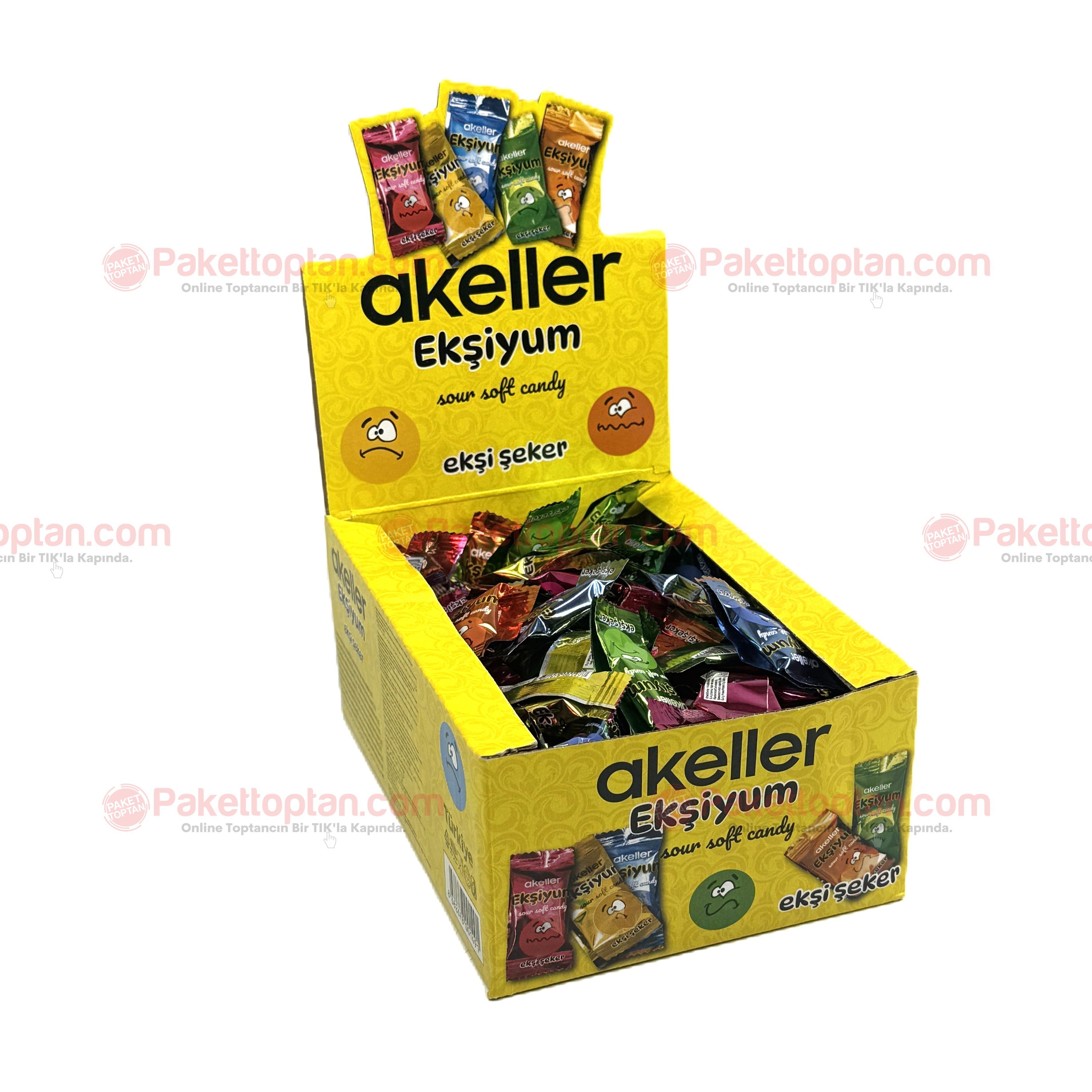 Akeller Ekşiyum Yumuşak Şeker 4 Gr x150 li Paket