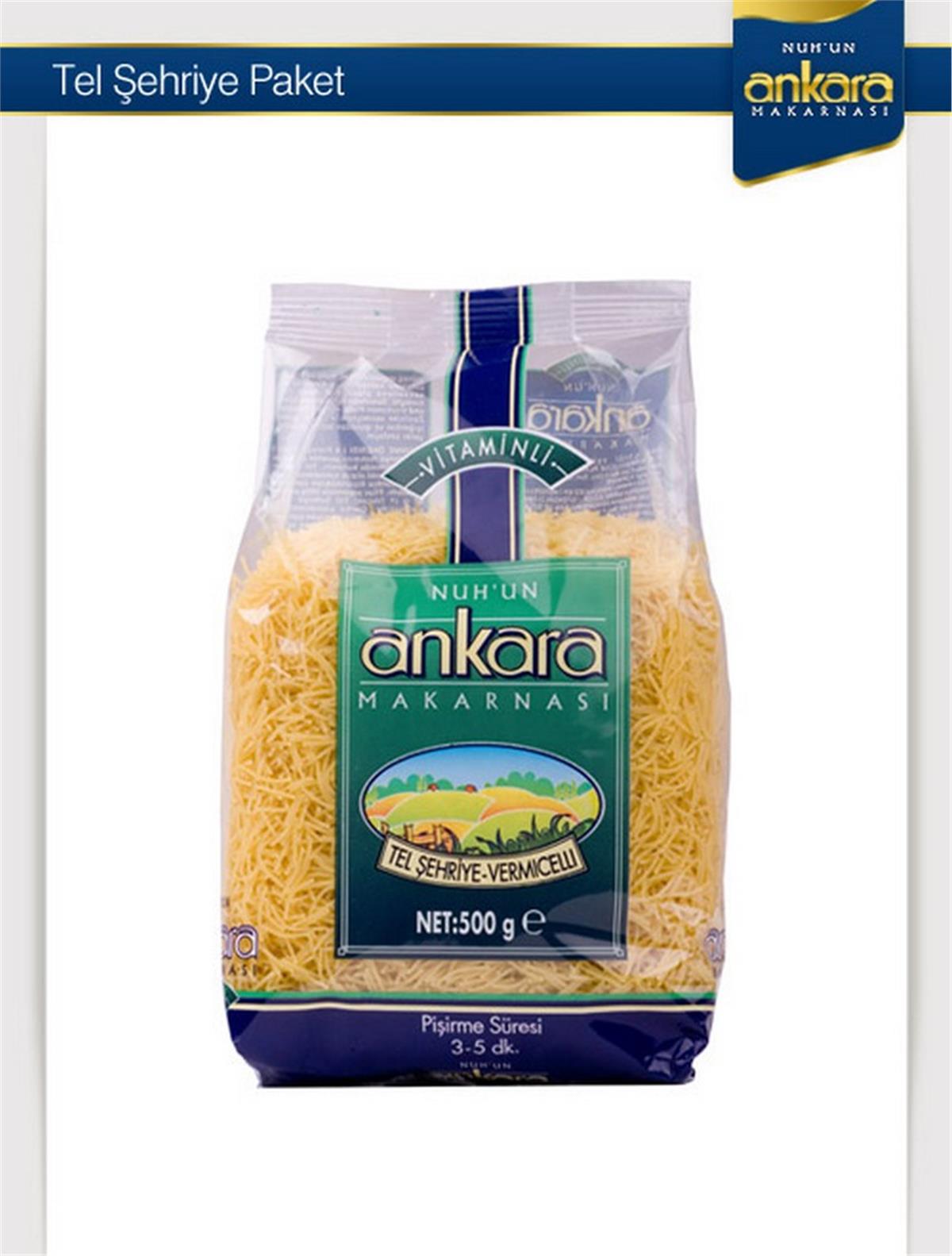 Ankara 500 gr Vitaminli Tel Şehriye 