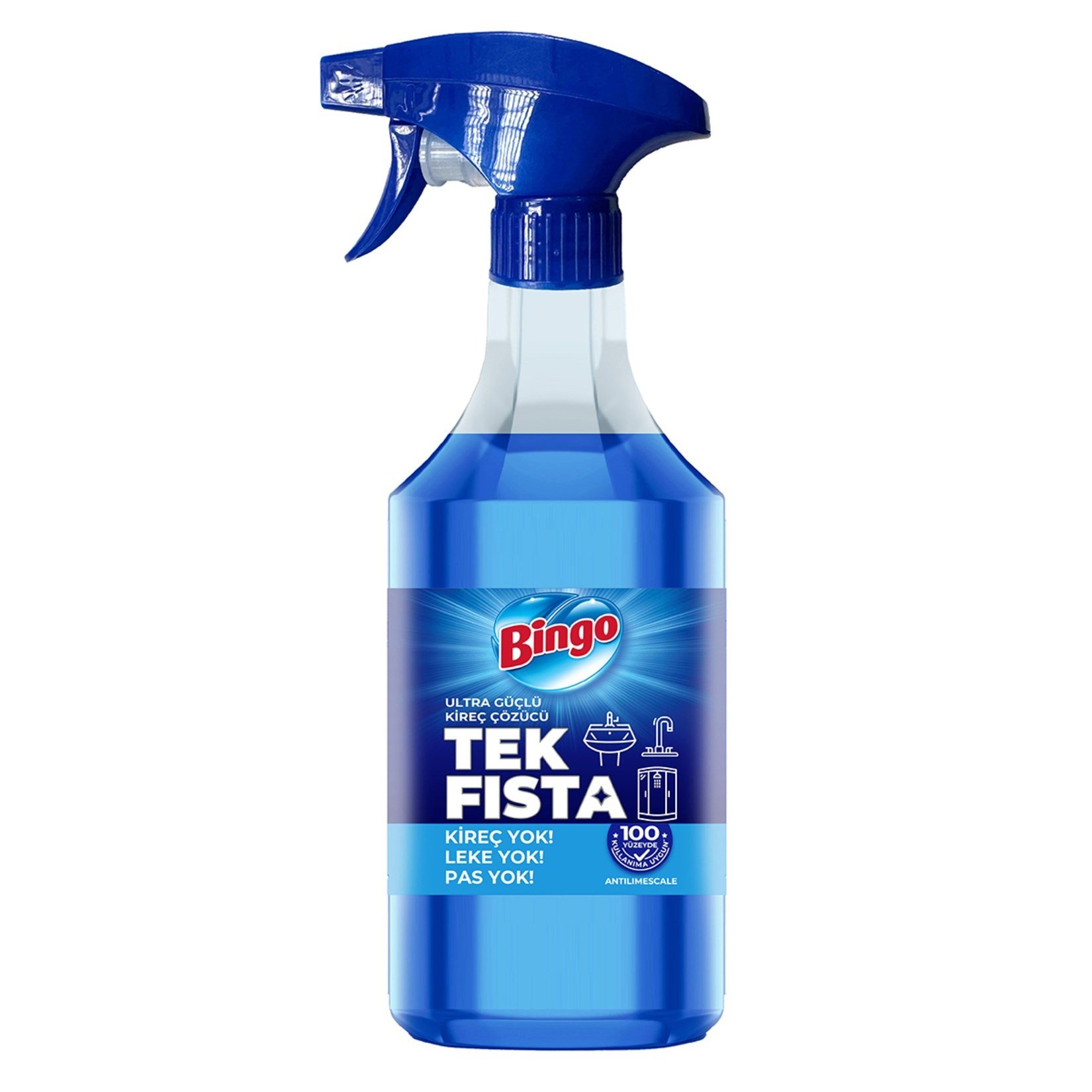 Bingo Tek Fısta 900 Ml Kireç Çözücü Sprey