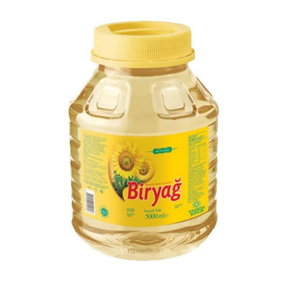 Biryağ Ayçiçek Yağı 5 lt Pet x4 lü Koli