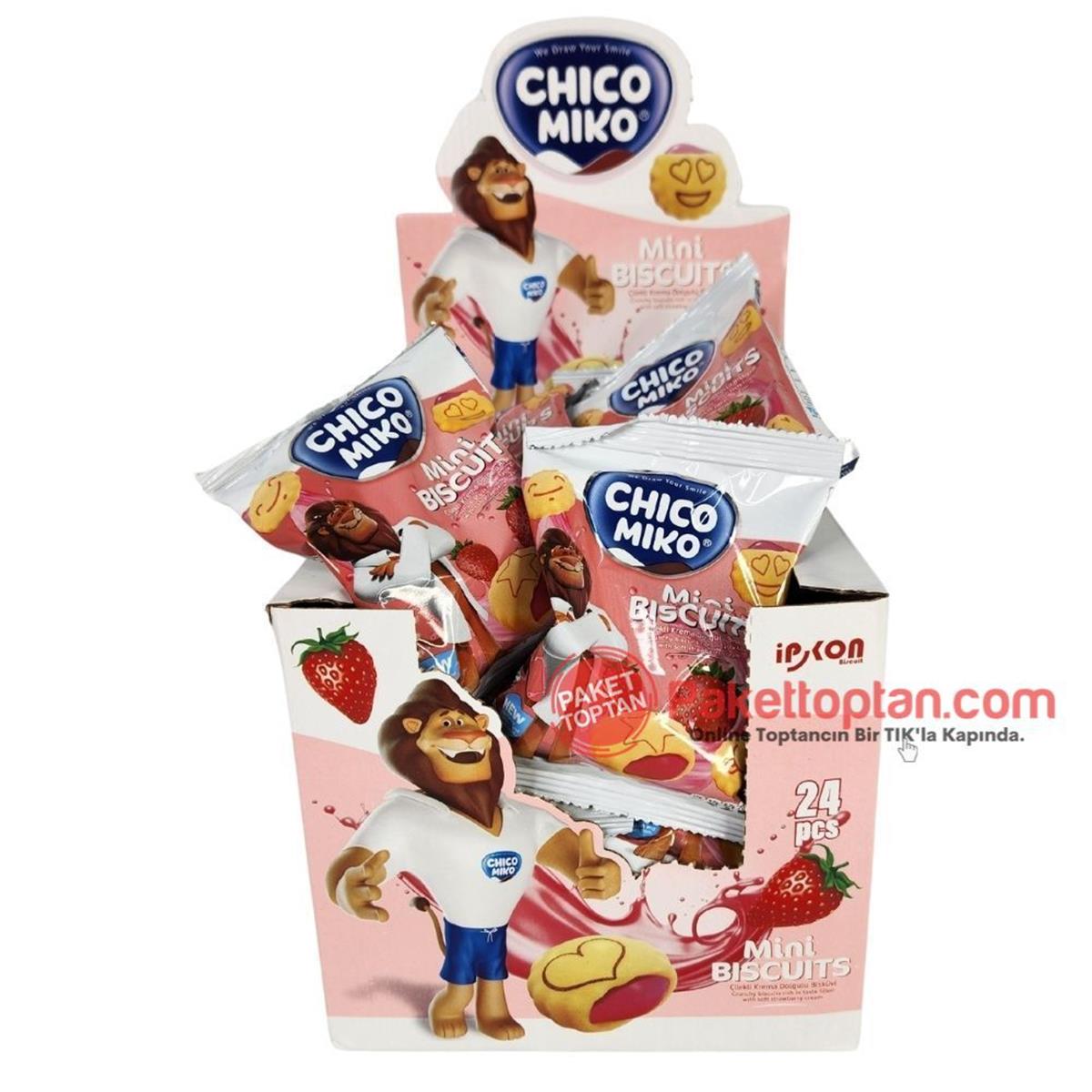 Chico Miko Çilekli Biscuits 25 Gr 